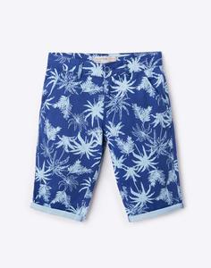 Синие шорты с пальмами для мальчика Gloria Jeans