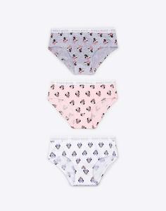 Комплект трусов «Минни Маус» для девочки 3 шт. Gloria Jeans