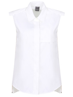 Рубашка хлопковая без рукавов Lorena Antoniazzi