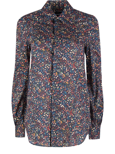 Хлопковая рубашка с принтом Dsquared2