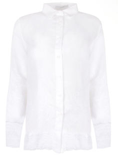 Рубашка с кружевом Ermanno Scervino