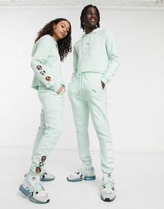 Джоггеры от комплекта в стиле унисекс с принтом ASOS DESIGN x glaad&-Зеленый цвет