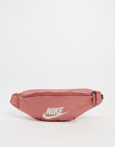 Бледно-красная сумка-кошелек на пояс Nike Heritage-Красный