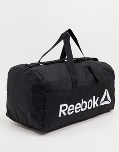 Спортивная сумка с бутылкой и полотенцем Reebok-Черный
