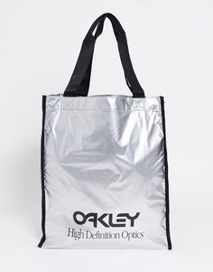Серебристая сумка на плечо Oakley-Серебристый