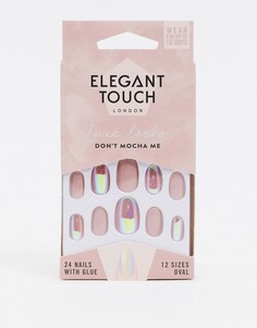 Накладные ногти Elegant Touch - Luxe (Dont Mocha Me)-Многоцветный