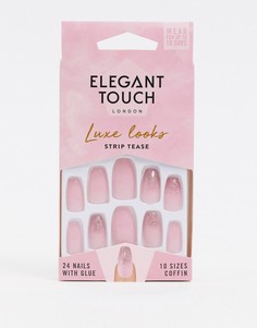 Накладные ногти Elegant Touch - Luxe Strip Tease-Многоцветный