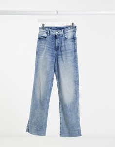 Прямые джинсы с завышенной талией G-Star-Синий