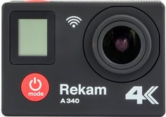 Экшн-камера Rekam A340 (черный)