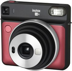 Фотоаппарат моментальной печати Fujifilm INSTAX SQ 6 (красный)