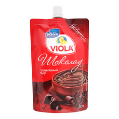 Сыр плавленый Виола с молочным шоколадом 33% 180 г Valio