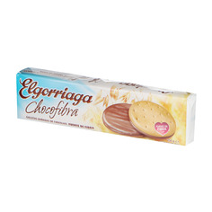 Печенье Elgorriaga Chocofibra в шоколадной глазури 150 г
