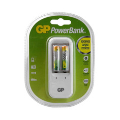 Устройство зарядное GP Batteries PB410 + 4 батарейки ААА