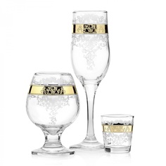 Набор для напитков Glasstar Медальон 18 предметов