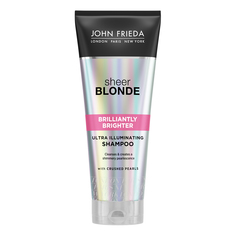 Шампунь Sheer Blonde Brilliantly Brighter для придания блеска светлым волосам 250 мл John Frieda