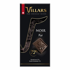 Шоколад Villars 72% горький 100 г