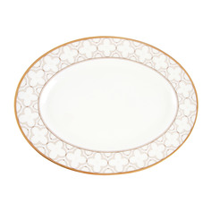 Блюдо овальное Noritake Трефолио 32 см