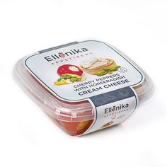 Сладкие черри-перчики Ellenika фаршированные сливочным сыром 130 г