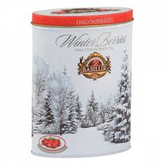 Чай черный Basilur "Зимние ягоды" Брусника 100 г