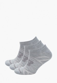 Носки 3 пары New Balance UNISEX FLAT KNIT NO SHOW SOCK 3 PAIR
