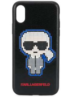 Karl Lagerfeld чехол Pixel Karl для iPhone X/XS