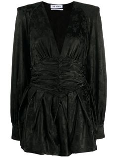 The Attico платье с цветочным принтом