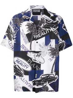 Versace Jeans Couture рубашка с короткими рукавами и принтом