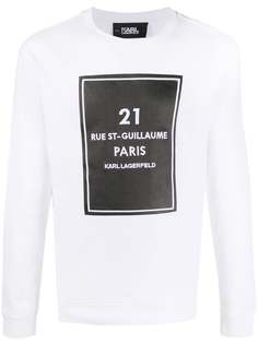 Karl Lagerfeld футболка с логотипом