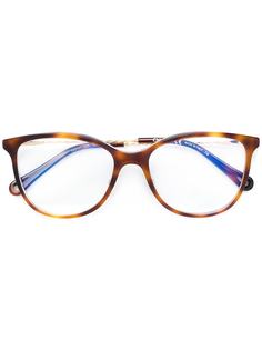 Chloé Eyewear очки в скругленной оправе квадратной формы