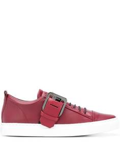 LANVIN buckled low top sneakers