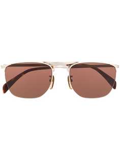 DAVID BECKHAM EYEWEAR солнцезащитные очки DB 1001/S в полуободковой оправе