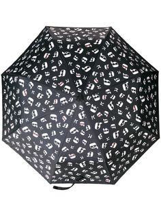 Karl Lagerfeld зонт с принтом Ikonik