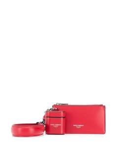 Dolce & Gabbana комплект из кошелька и футляра для AirPods