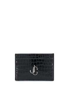 Jimmy Choo картхолдер с металлическим логотипом