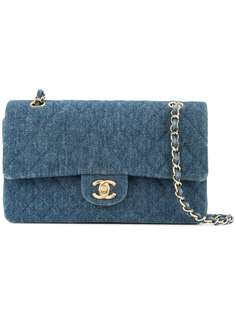 Chanel Pre-Owned джинсовая сумка на плечо