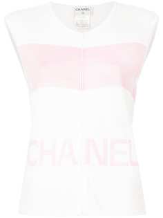 Chanel Pre-Owned блузка с застежкой на молнии