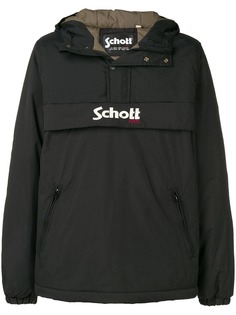 Schott легкая куртка с капюшоном