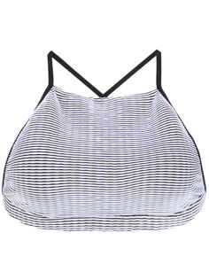 Track & Field 3D cropped bikini top