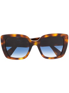 Moschino Eyewear солнцезащитные очки оверсайз