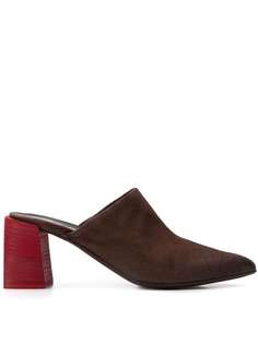 Marsèll мюли с эффектом потертости