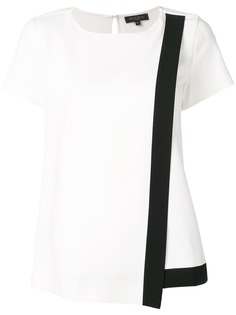 Antonelli блузка с контрастными вставками