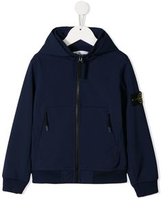 Stone Island Junior куртка с двойным капюшоном