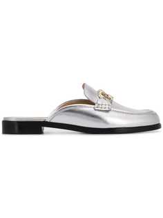 Salvatore Ferragamo мюли с деталью Gancini