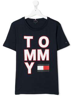 Tommy Hilfiger Junior футболка с логотипом