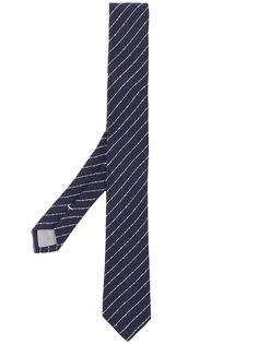 Eleventy трикотажный галстук в полоску