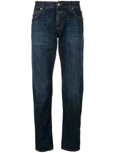 Closed прямые джинсы с выцветшим эффектом