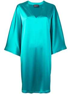 Gianluca Capannolo платье трапеция с драпировкой