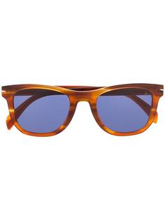 DAVID BECKHAM EYEWEAR солнцезащитные очки в квадратной оправе