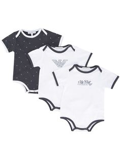 Emporio Armani Kids комплект My First из трех боди