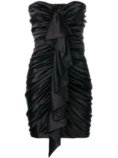 Alexandre Vauthier платье с рюшами